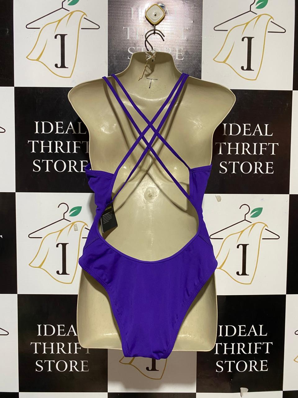 NIKE |M| BUST 17| B25| WOMEN'S PERFORMANCE ONE-PIECE SWIMSUIT - PURPLE
