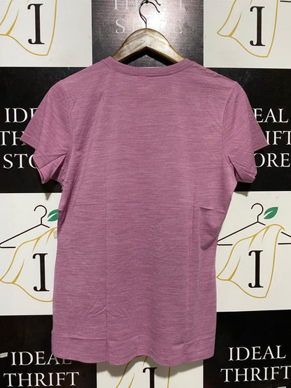 CRANE |L| BUST 19| B25| PERFORMANCE MERINO WOOL SHORT SLEEVE TEE - MAUVE