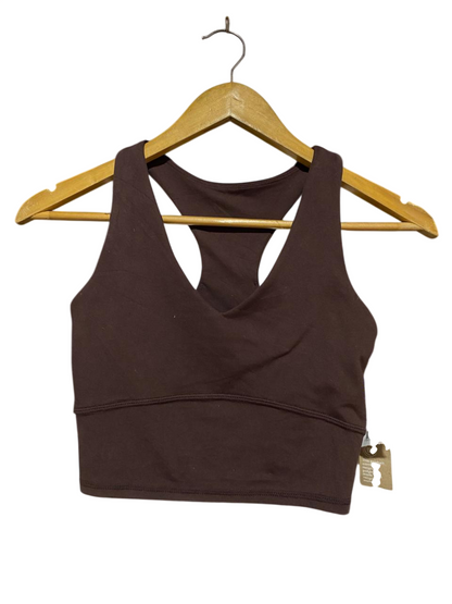 ANKO |XS| BUST 13| B26| PREMIUM DEEP CHOCOLATE BROWN PERFORMANCE SPORTS BRA