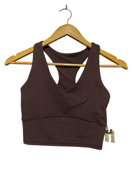 ANKO |XS| BUST 13| B26| PREMIUM DEEP CHOCOLATE BROWN PERFORMANCE SPORTS BRA