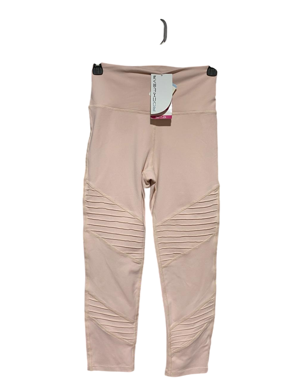ROCK WEAR |XS| WAIST 24| B26| MOTO-STYLE HIGH-RISE ACTIVE LEGGINGS