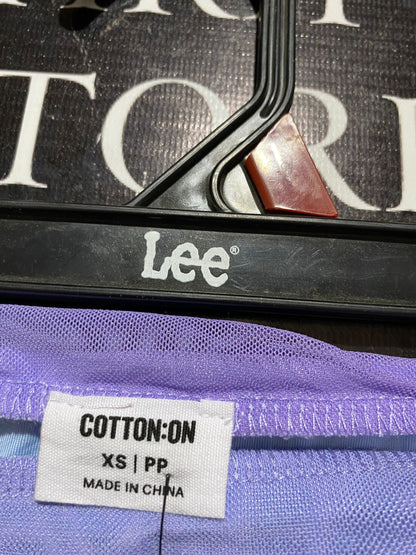 COTTON ON |S| WAIST 26| B26| ETHEREAL OMBRÉ MESH MAXI SKIRT
