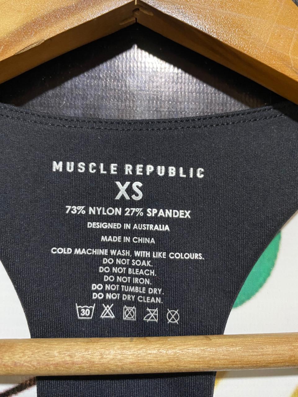 MUSCLE REPUBLIC |XS| BUST 13| B26| WOMEN’S LUXE CAMO SPORTS BRA