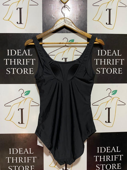 GEORGE |M| BUST 15| B26| PREMIUM CLASSIC BLACK ONE-PIECE SWIMSUIT