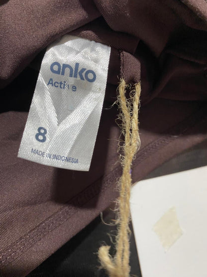 ANKO |XS| BUST 13| B26| PREMIUM DEEP CHOCOLATE BROWN PERFORMANCE SPORTS BRA