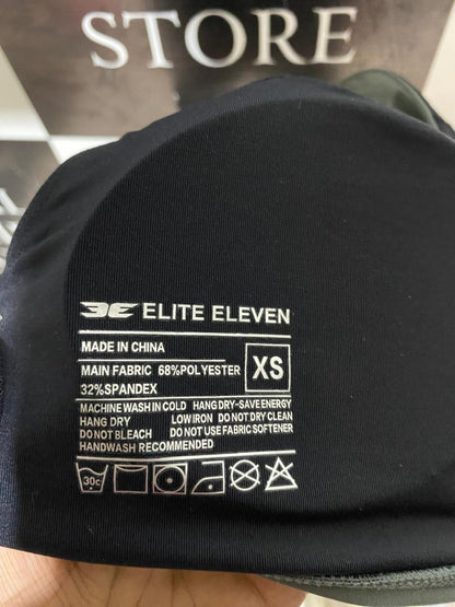 ELITE ELEVEN |XS| BUST 13| B26| ACTIVE GREY ONE-SHOULDER SPORTS BRA WITH CUT-OUT DETAIL