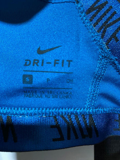 NIKE |S| BUST 13| B26| BLUE INDY STRAPPY CROSS-FRONT SPORTS BRA