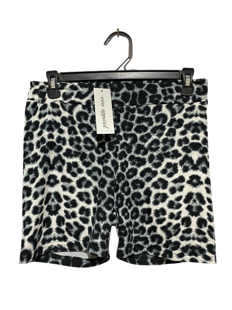 VINE APPAREL |M| WAIST 28| B26| LEOPARD PRINT BIKE SHORTS