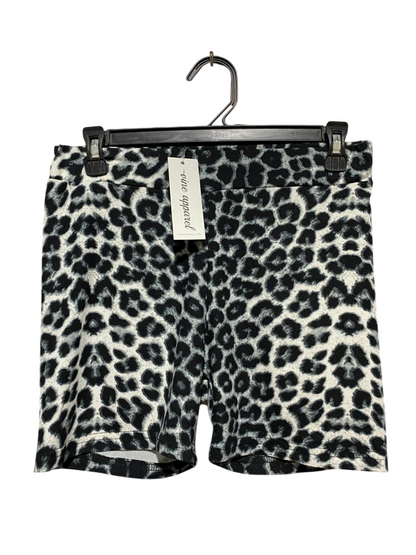 VINE APPAREL |M| WAIST 28| B26| LEOPARD PRINT BIKE SHORTS