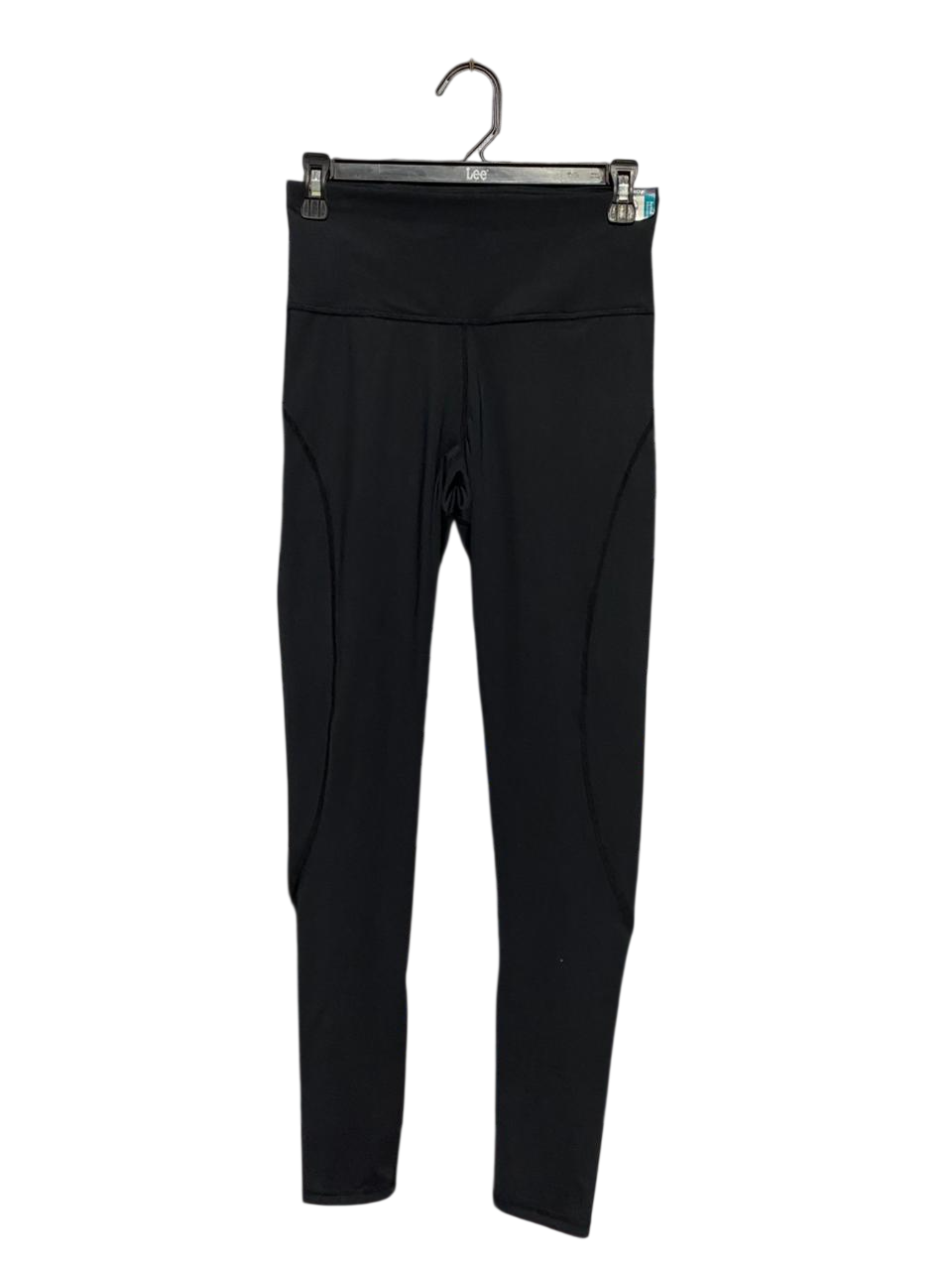 ANKO ACTIVE |S| WAIST 26| B27| WOMEN'S PREMIUM SOLID BLACK HIGH-RISE LEGGINGS