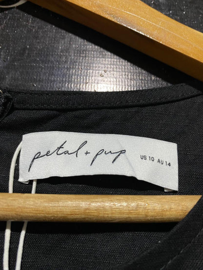 PETOL PUP |M| BUST 20| B27| HERITAGE BLACK SLEEVELESS CULOTTE JUMPSUIT
