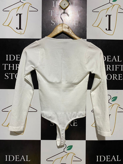 HEY SHAPE |XS| BUST 13| B26| SEAMLESS LONG SLEEVE BODYSUIT
