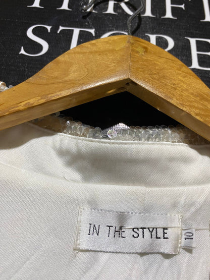 IN THE STYLE |M| BUST 19| B26| SEQUIN EMBELLISHED BLAZER