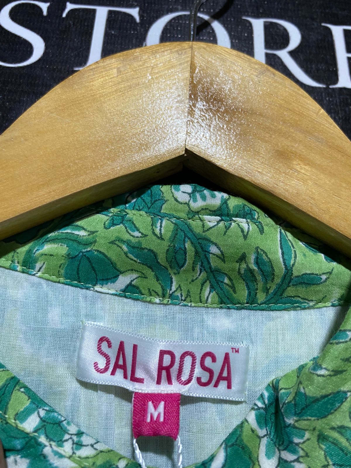 SAL ROSA |M| BUST 18| B26| COTTON SILK FLORAL PRINT MIDI MAXI DRESS