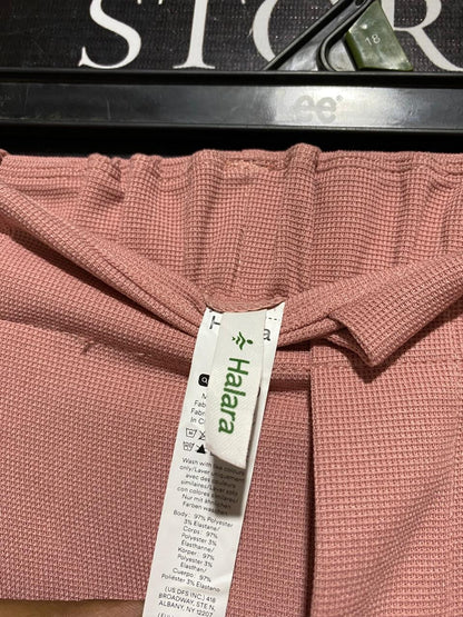 HALARA |M| WAIST 28| B26| PREMIUM HIGH-WAISTED WIDE-LEG PLEATED TROUSERS
