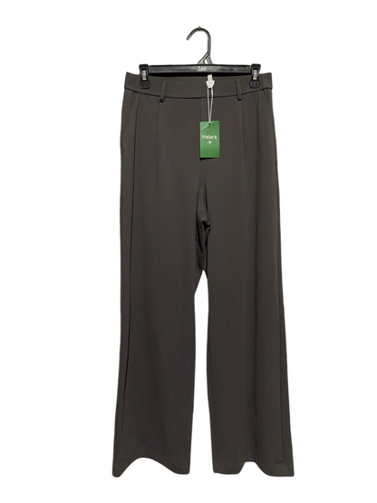 HALARA |M| WAIST 29| B27| HIGH WAISTED WIDE LEG PLEATED DRESS PANTS WITH POCKETS