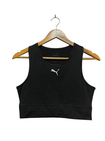 PUMA |L| BUST 15| B27| DRYCELL CLASSIC BLACK CROP TANK TOP