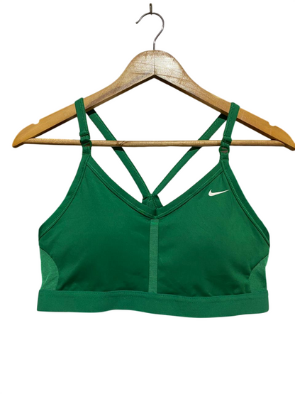 NIKE |L| BUST 15| B28| PREMIUM EMERALD GREEN STRAPPY SPORTS BRA