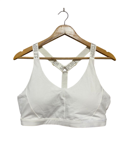 MUSCLE REPUBLIC |XL| BUST 16| B28|PREMIUM HIGH-SUPPORT SPORTS BRA WITH BRANDED STRAPS