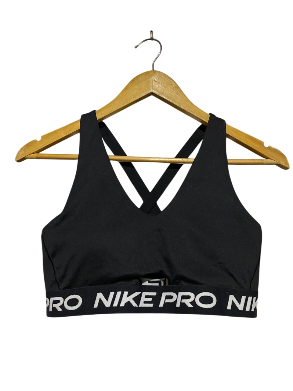NIKE PRO |L| BUST 15| B28| WOMEN BLACK CROSSBACK SPORTS BRA