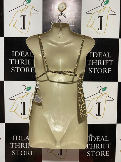 COTTON ON |M| BUST 20| B28| COWL NECK LEOPARD ANIMAL PRINT CAMI TANK TOP