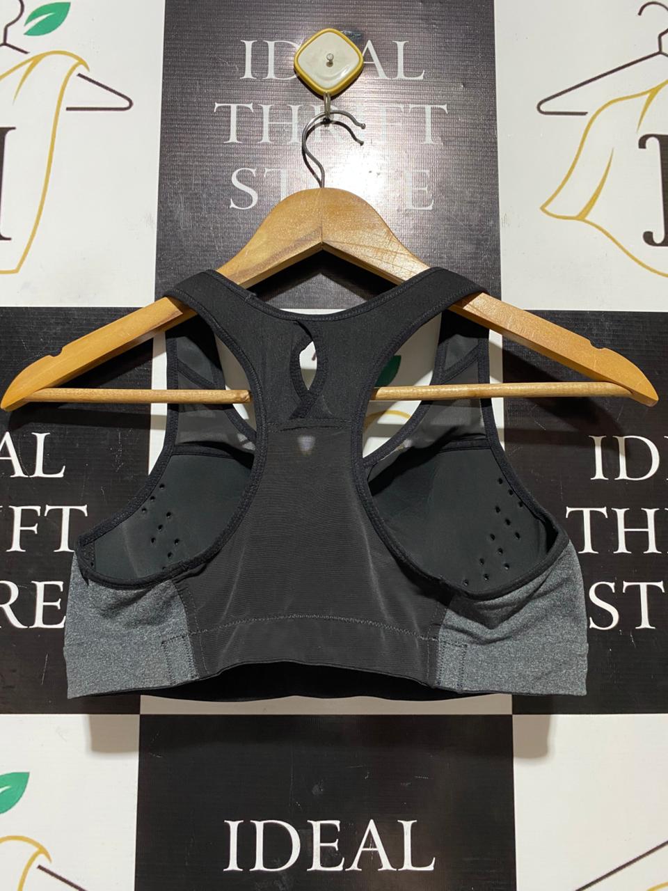KALENJI |M| BUST 14| B28| GREY PERFORMANCE RUNNING SPORTS BRA