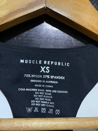 MUSCLE REPUBLIC |XS| BUST 13| B27| PREMIUM SPORTS BRA / ATHLETIC TOP