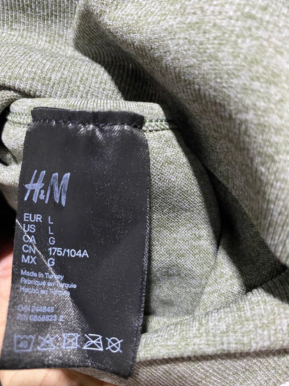 H&M |L| BUST 15| B27| WOMEN PREMIUM SEAMLESS RIBBED COMFORT SPORTS BRA
