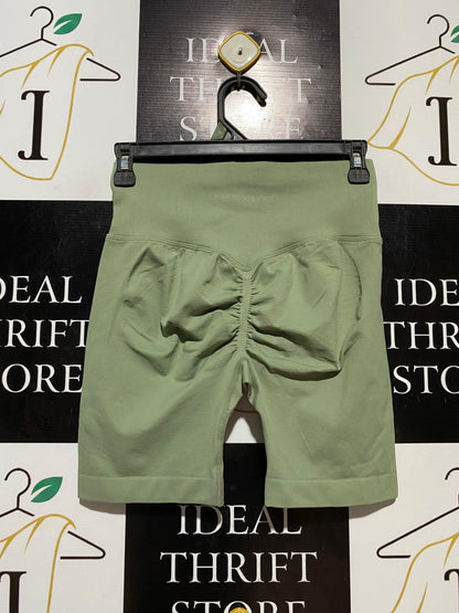 FLEXION |S| WAIST 24| B27| WOMEN SEAMLESS HIGH-WAISTED BIKER SHORTS