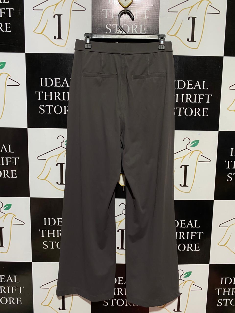 HALARA |M| WAIST 29| B27| HIGH WAISTED WIDE LEG PLEATED DRESS PANTS WITH POCKETS