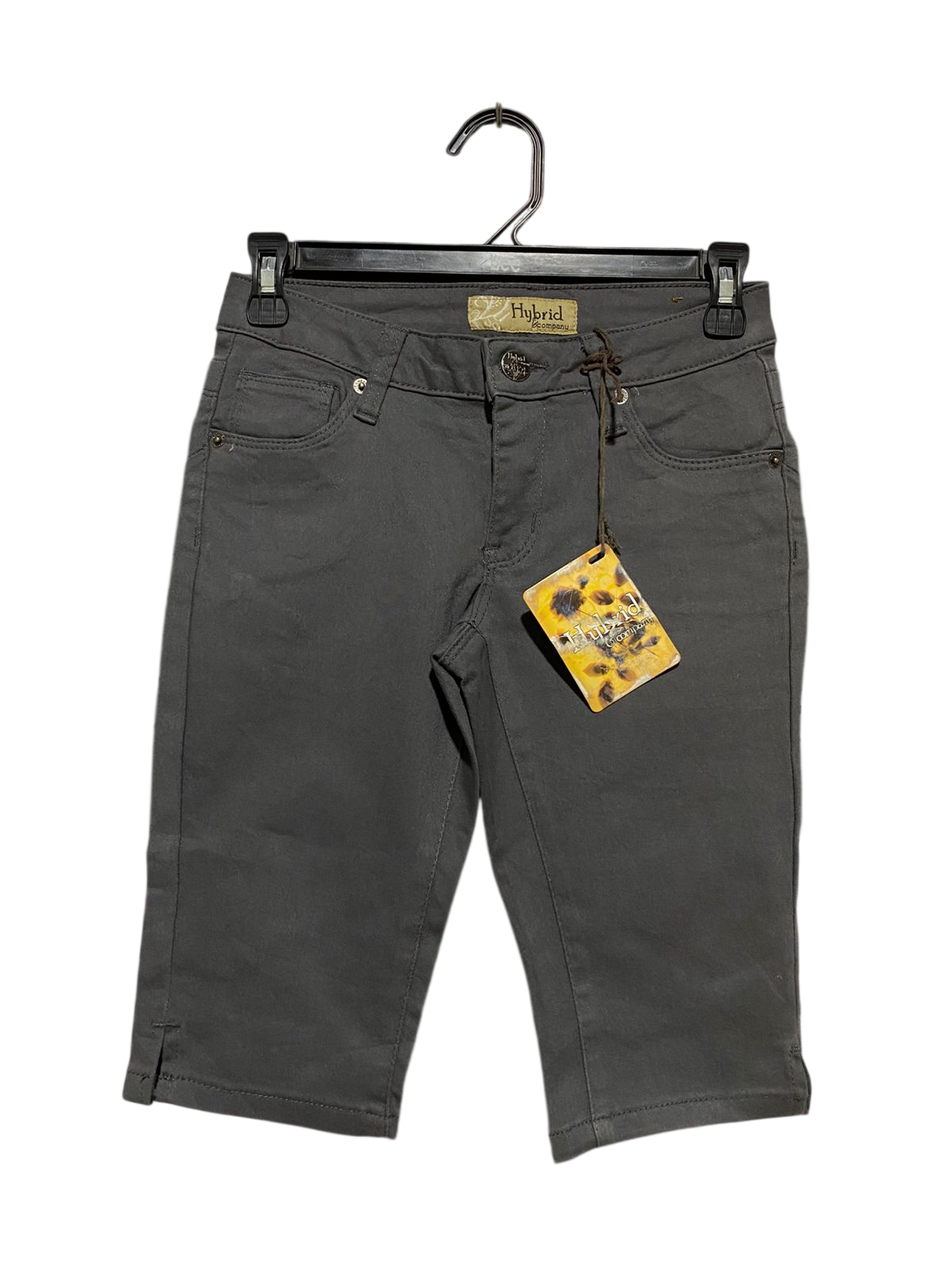 HYBRID |S| WAIST 26| B28| PREMIUM CHARCOAL GREY BERMUDA SHORTS