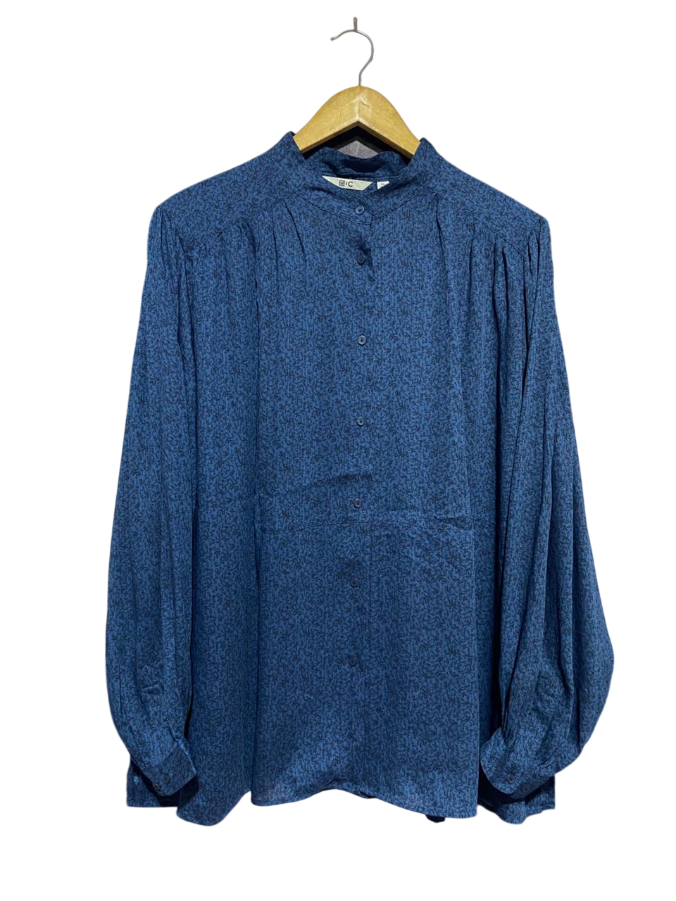 UNIQLO |XL| BUST FREE| B28| ABSTRACT PRINT BUTTON-DOWN BLOUSE