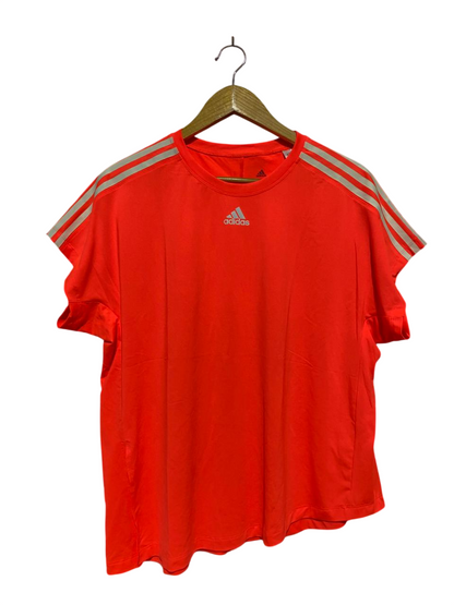 ADIDAS |XL| BUST FREE| B28| 3-STRIPES ATHLETIC TRAINING T-SHIRT