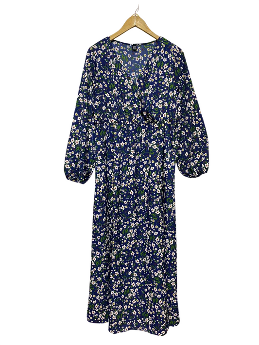 SHEIN |XL| BUST 20| B28| FLORAL PRINT LONG MAXI DRESS