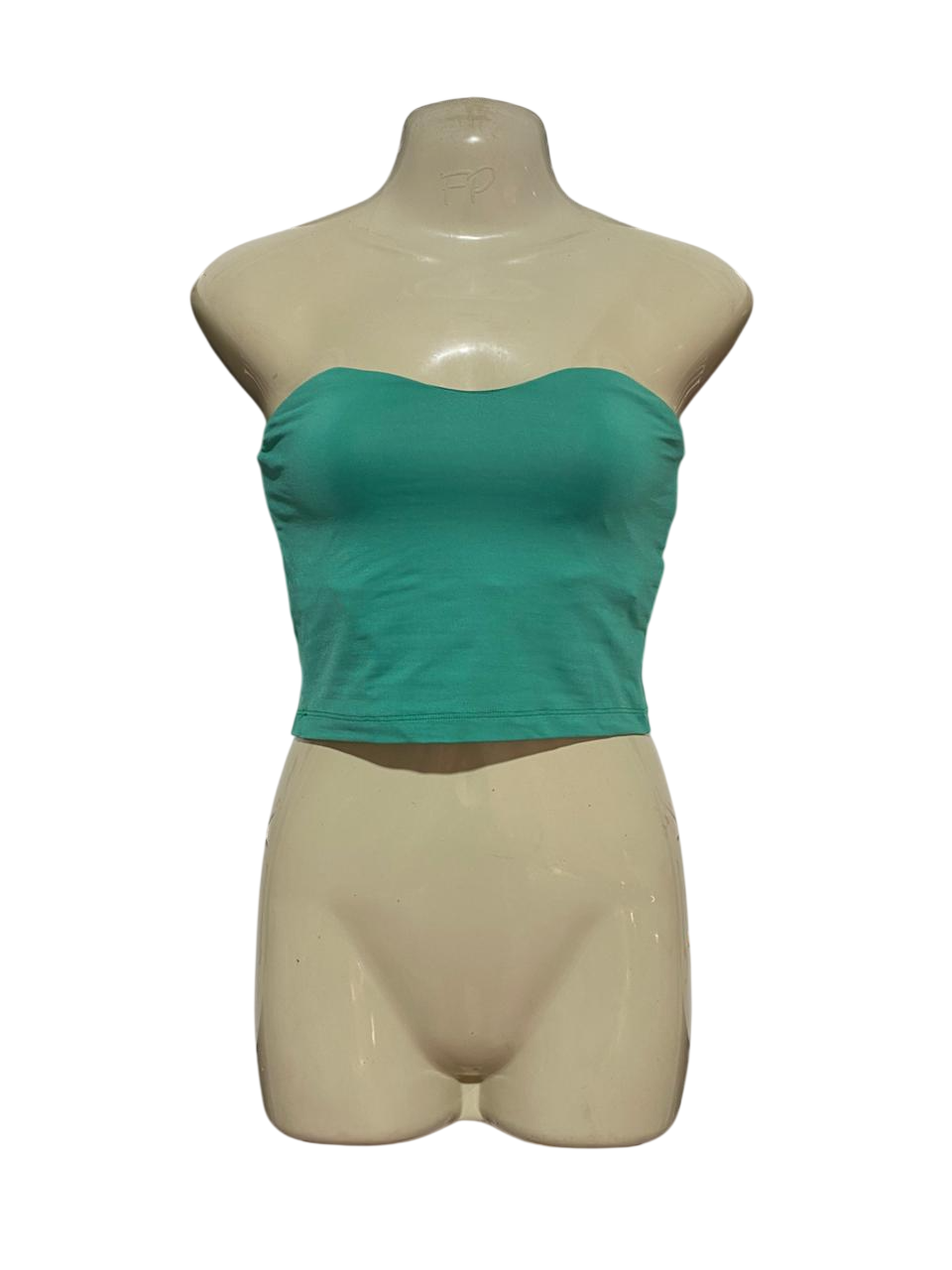 KOOKAI |XS| BUST 13| B29| PREMIUM SEAMLESS STRApless BANDEAU CROP TOP