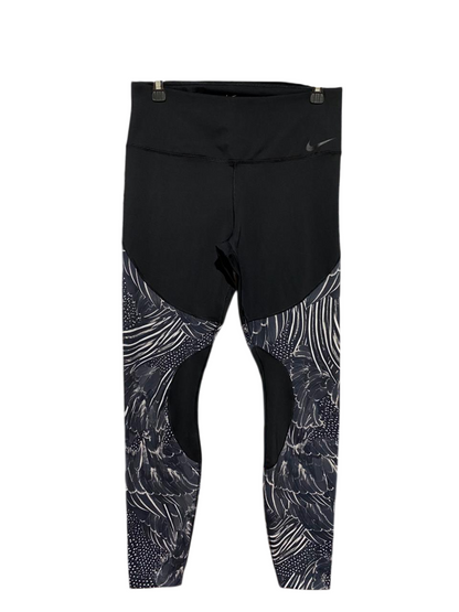 NIKE |M| WAIST 28| B29| DRI-FIT WOMEN'S PATTERNED RUNNING TIGHTS / LEGGINGS