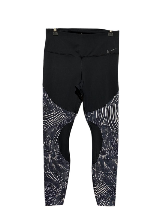 NIKE |M| WAIST 28| B29| DRI-FIT WOMEN'S PATTERNED RUNNING TIGHTS / LEGGINGS