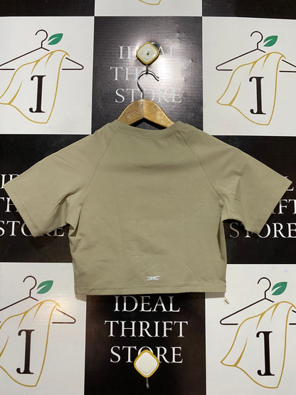 ELITE ELEVEN |M| BUST 15| B29| SQUATWOLF WOMEN'S LAB36 CROP T-SHIRT / WORKOUT TOP