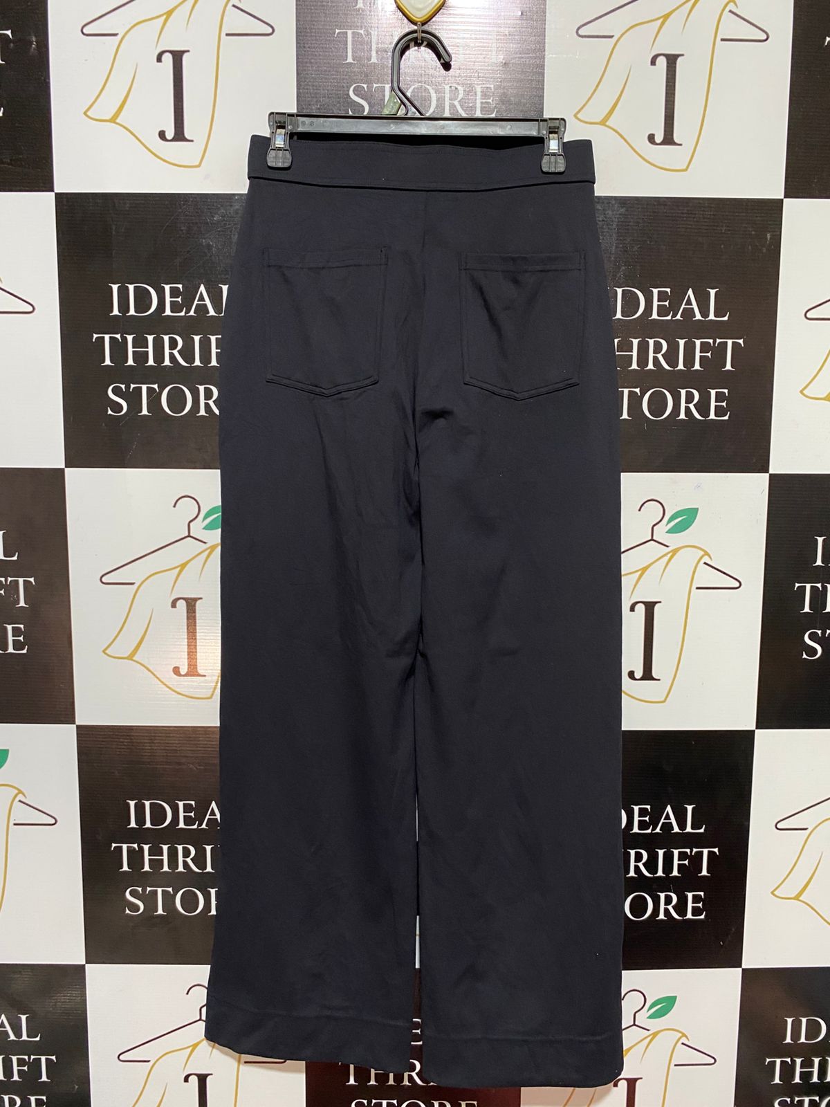 HALARA |M| WAIST 28| B29| WOMEN'S HIGH-WAISTED BUTTON FLY WIDE LEG PANTS / TROUSERS