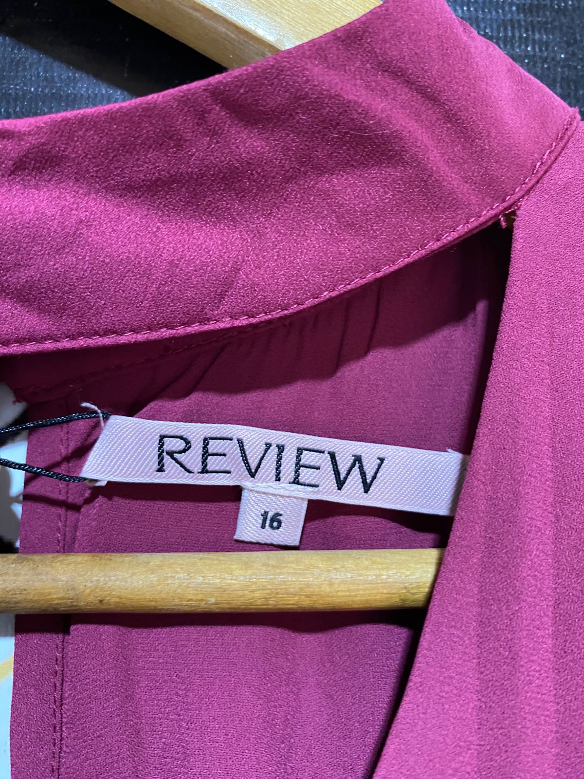 REVIEW |L| BUST 20| B29| WOMEN'S CHOKER NECK PLISSÉ COLD SHOULDER PARTY BLOUSE / TOP