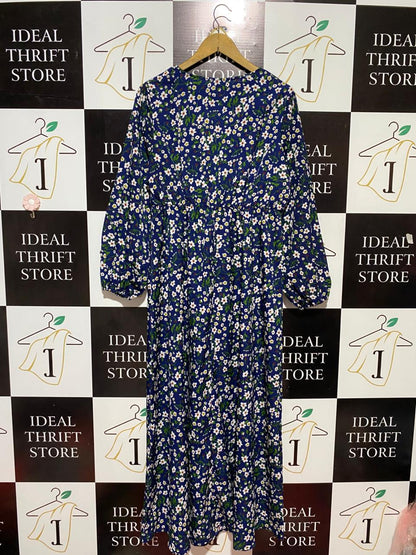 SHEIN |XL| BUST 20| B28| FLORAL PRINT LONG MAXI DRESS