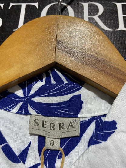 SERRA |XL| BUST 20| B28| TROPICAL PRINT BUTTON-DOWN BEACH SHIRT