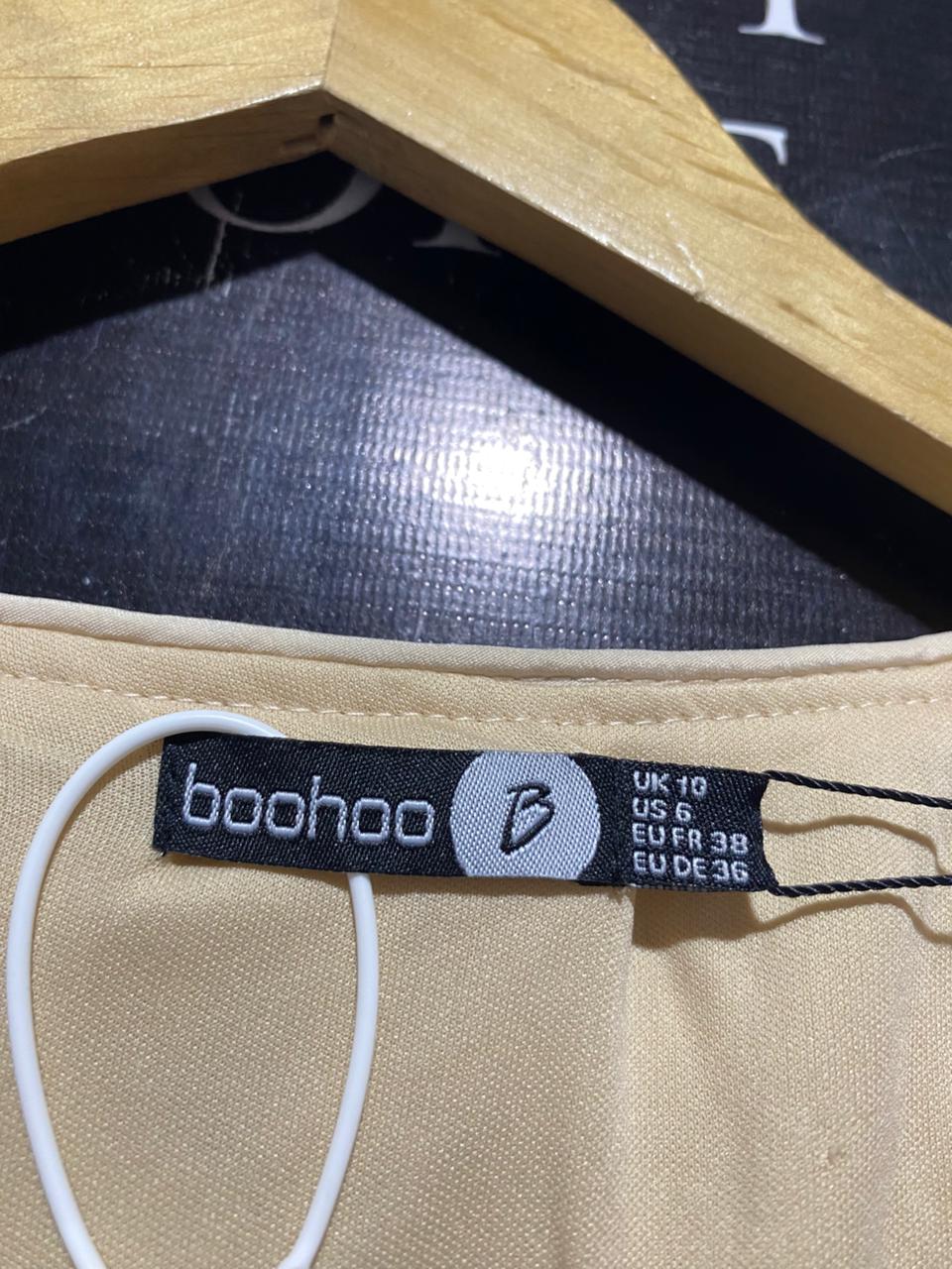 BOOHOO |M| BUST 17| B28| SEQUIN EMBELLISHED SURPLICE PARTY DRESS