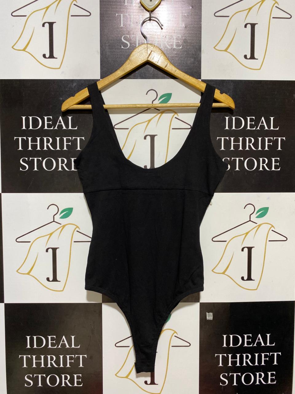 GLAMOROUS |S| BUST 16| B28| NEW BLACK GATHERED BUST BODYSUIT