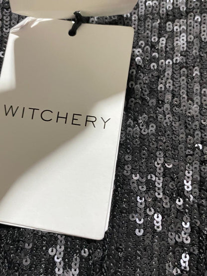 WITCHERY |M| BUST 19| B28| PREMIUM BURGUNDY SATIN HIGH-NECK PLEATED LONG MAXI DRESS