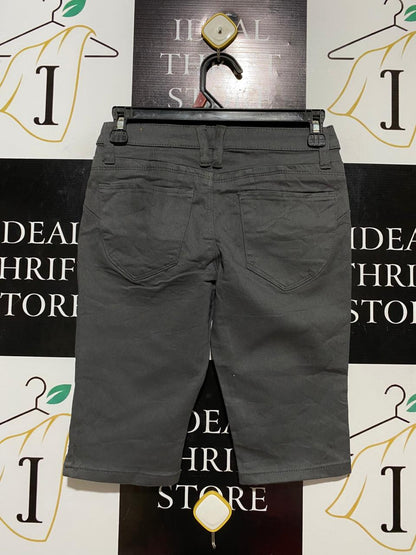 HYBRID |S| WAIST 26| B28| PREMIUM CHARCOAL GREY BERMUDA SHORTS