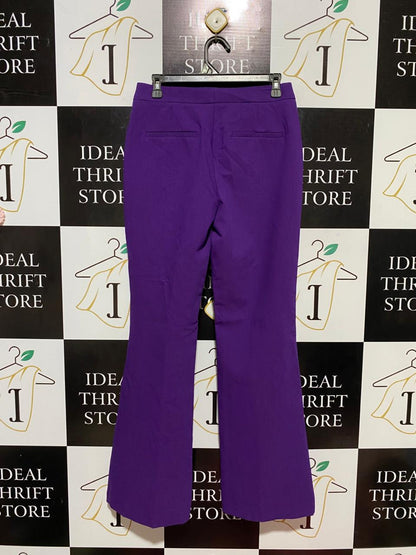 ZARA |M| WAIST 29| B28| WOMEN'S HIGH-WAISTED FLARED TROUSERS / PANTS