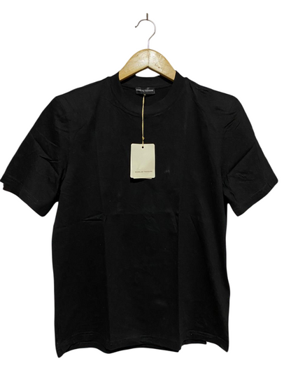SCANLAN THEODORE |M| BUST 19| B29| BLACK PREMIUM LUXURY CREW-NECK CASUAL TEE SHIRT
