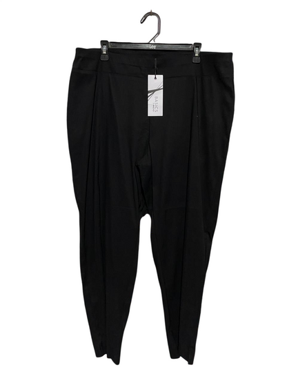 BASICS |XXL| WAIST 38| B29| PREMIUM BLACK TAPERED TROUSERS