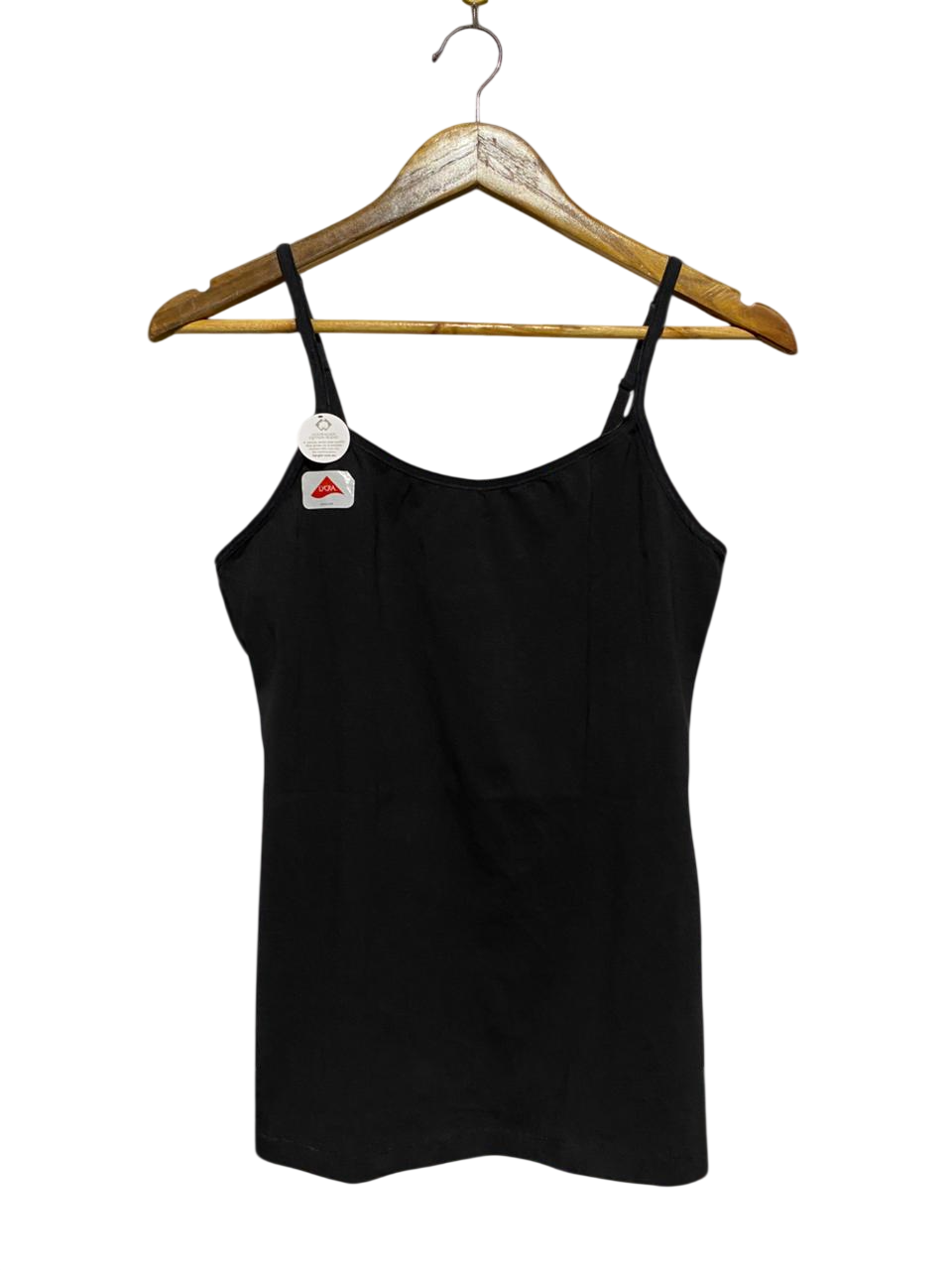TARGET ACTIVE |S| BUST 15| B29| LYCRA PREMIUM BLACK STRETCH CAMISOLE TANK TOP
